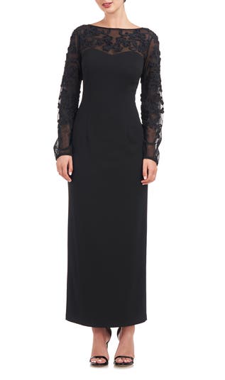 Js collections bell sleeve soutache 2024 cocktail dress