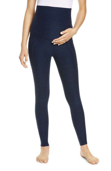 Motherhood Maternity Womens Seamless Over The Belly Compression Comfort  Waist Leggings : : Clothing, Shoes & Accessories