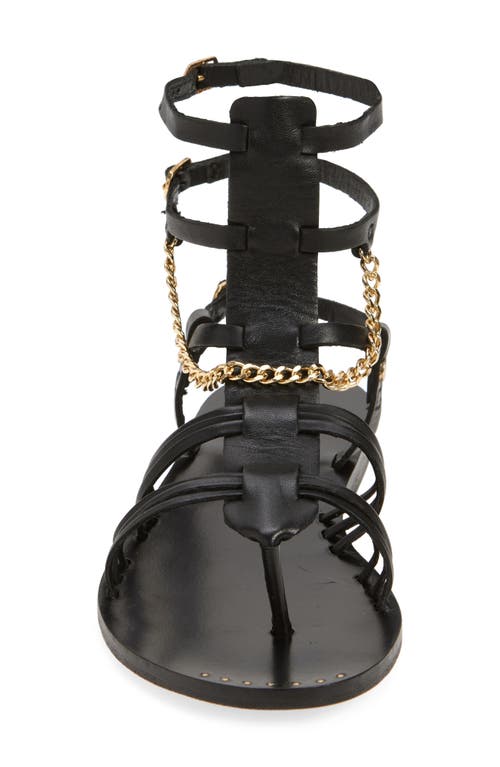 Allsaints Gelda Gladiator Sandal In Black