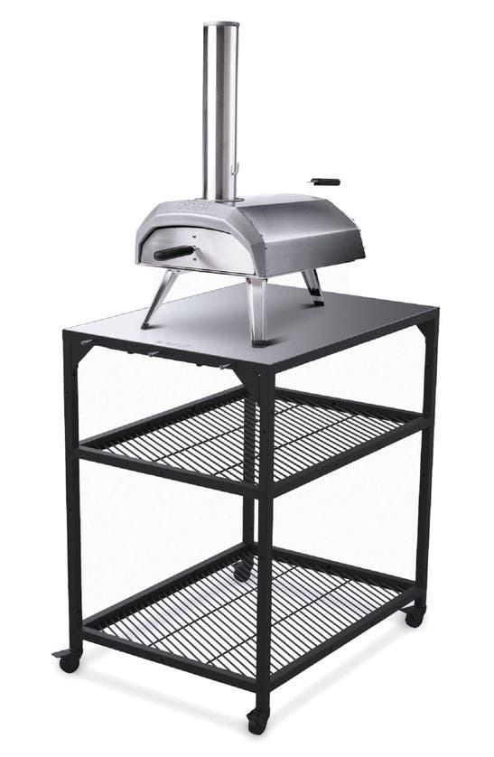 Ooni Medium Modular Table In Black/stainless Steel ModeSens