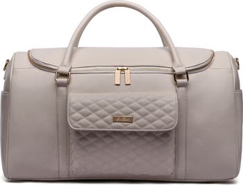 Monaco Faux Leather Travel Bag