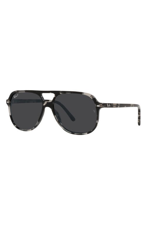 RAY BAN RAY-BAN 60MM SQUARE POLARIZED SUNGLASSES 