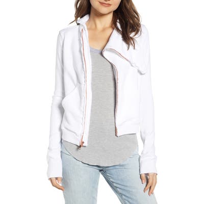 Frank & Eileen Tee Lab Zip Fleece Jacket, White