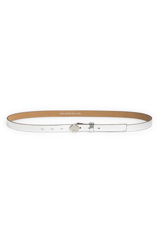 Kate spade white on sale belt