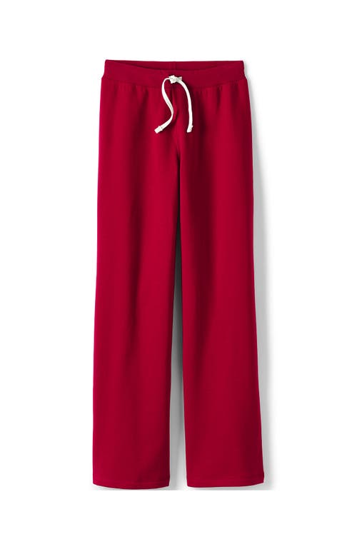 Shop Lands' End School Uniform  Sweatpants In Red