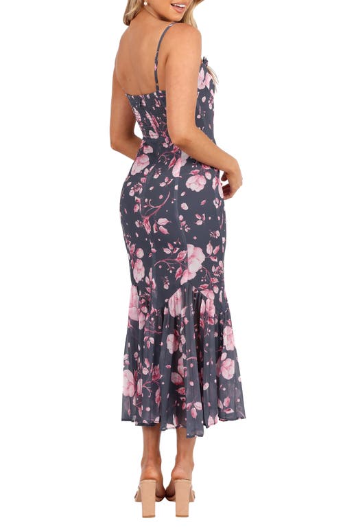 Petal And Pup Petal & Pup Ashton Pleated Hem Midi Dress In Purple