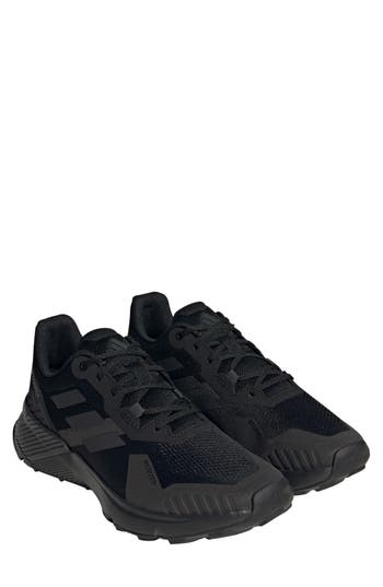 Shop Adidas Originals Adidas Terrex Soulstride Trail Running Shoe In Black/carbon/grey