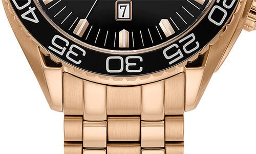 Citizen Sport Luxury Mens Rose Goldtone Stainless Steel Bracelet Watch Aw1773-55e In Gold