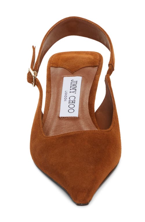 Jimmy Choo Slingback Amel In Tan/tortoise