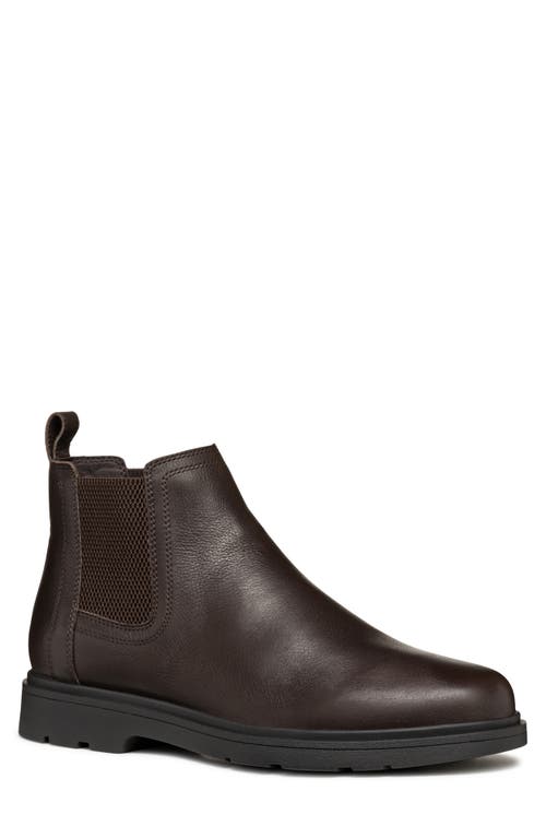 Shop Geox Spherica Chelsea Boot In Coffee