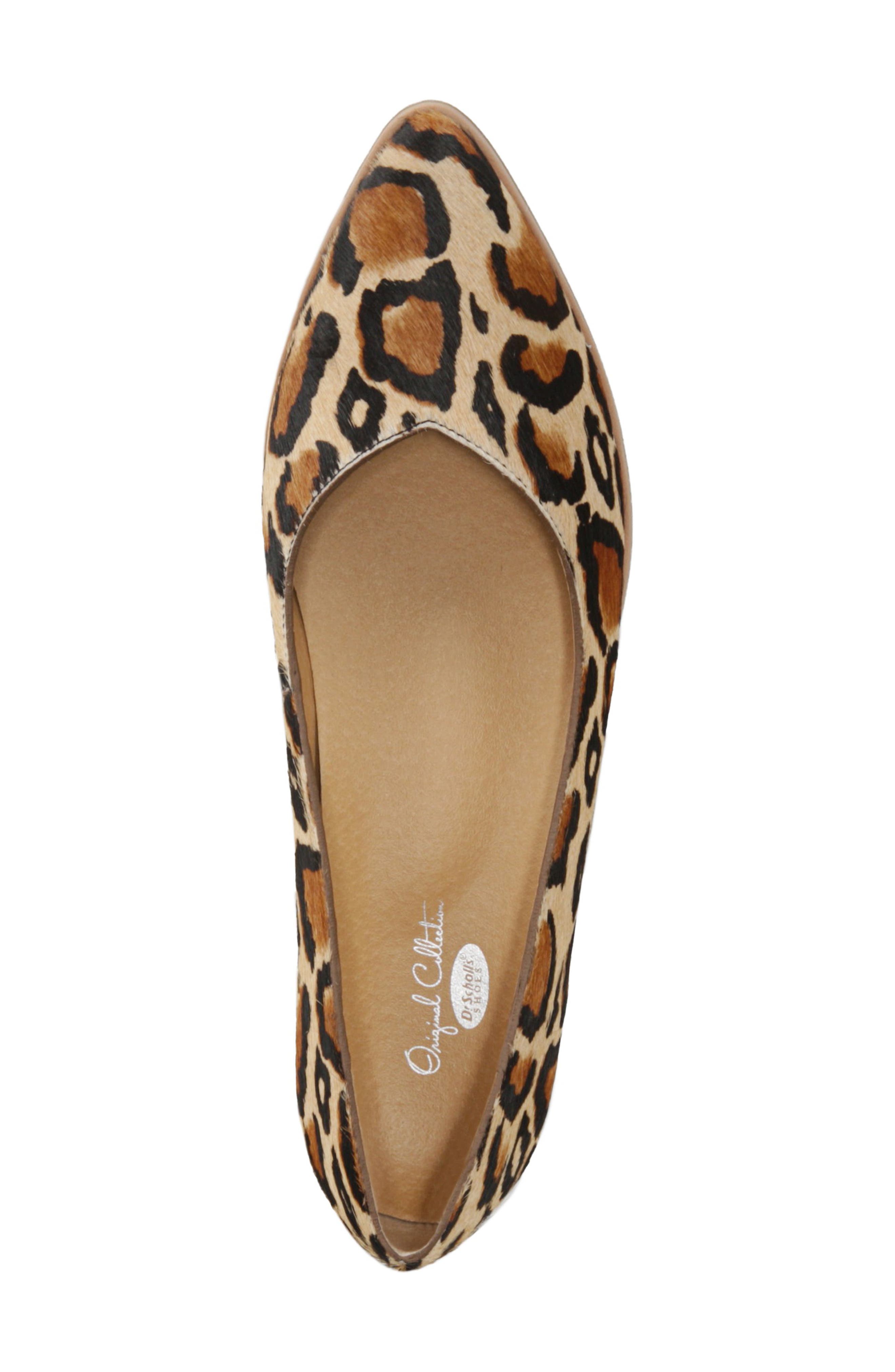 dr scholl's leopard print