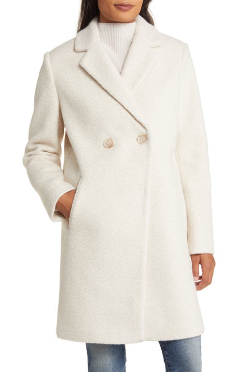 Sam Edelman Bouclé Tweed Double Breasted Coat at Nordstrom,