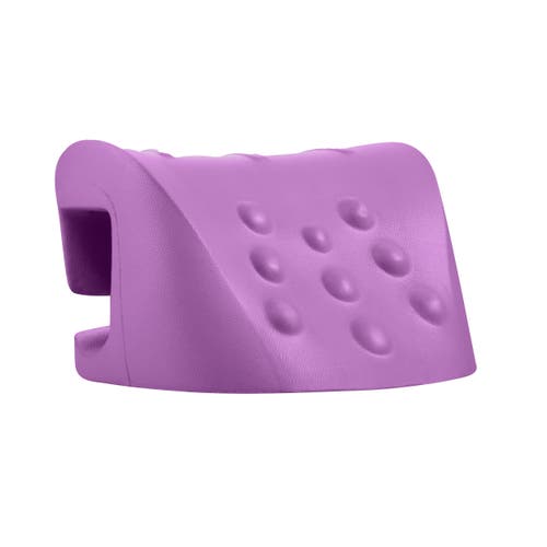 Pursonic Neck And Shoulder Stretcher And Relaxer In Purple