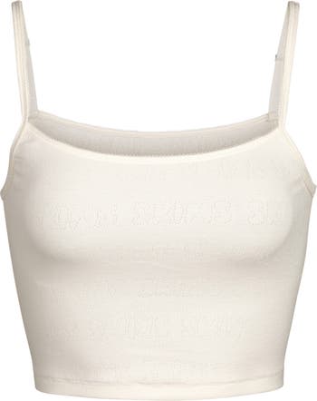 Cropped Pointelle Cami