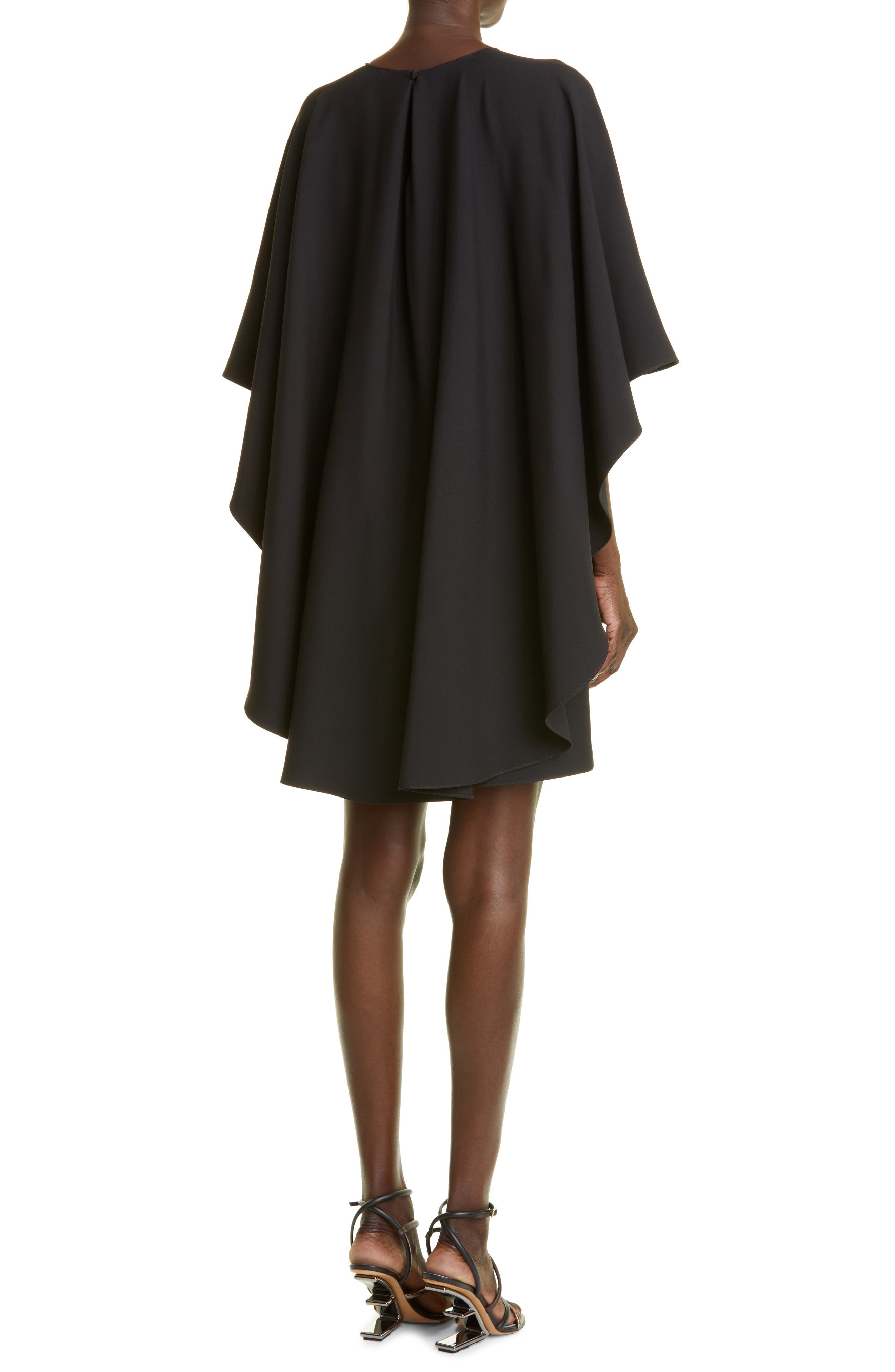 fendi cape dress