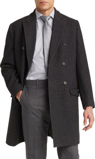 Hart schaffner marx wool top coat sale