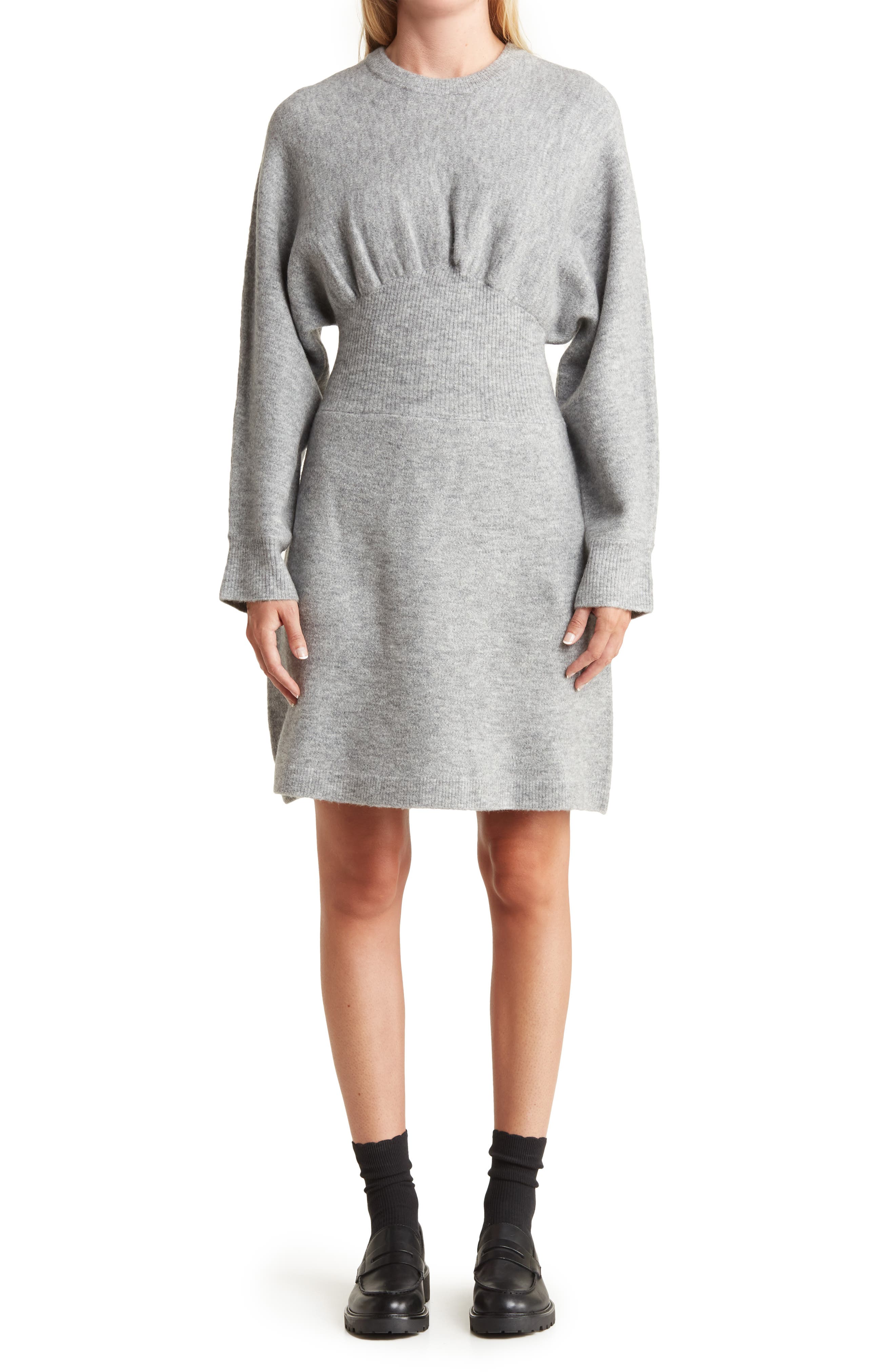 Grey Sweater Dresses for Women 