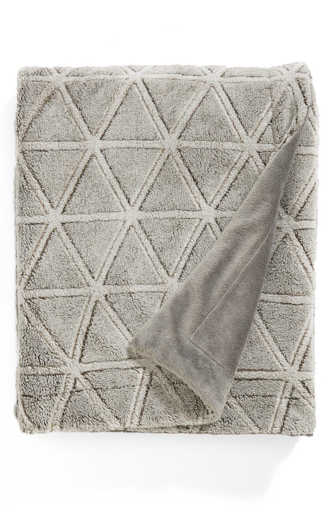 Nordstrom at Home Geo Plush Throw Nordstrom