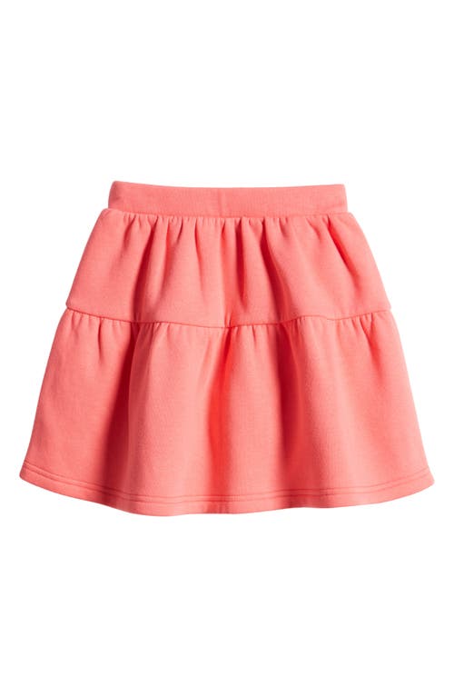 Shop Tucker + Tate Kids' Tiered Knit Skort In Coral Paradise