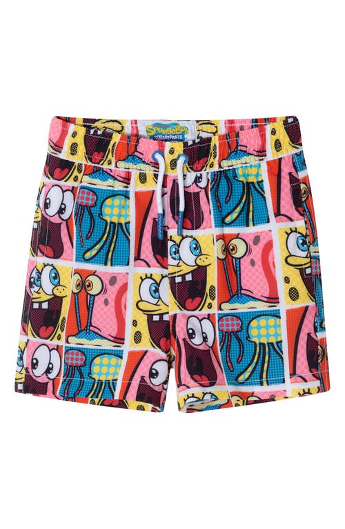 ANDY & EVAN ANDY & EVAN X SPONGEBOB SQUAREPANTS™ TWO-PIECE RASHGUARD SWIMSUIT