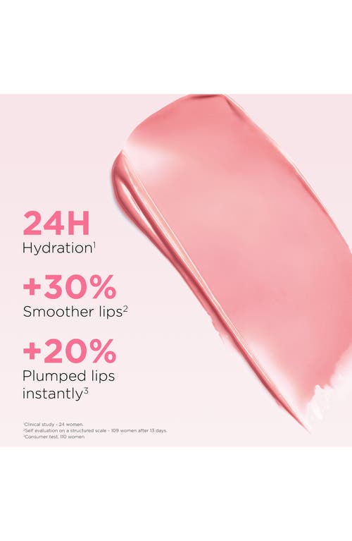 Shop Clarins Hydrating Peptide & Plumping Lip Oil Balm In Pale Pink