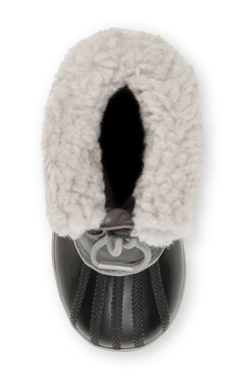 Sorel Kids' Yoot Pac Waterproof Snow Boot In Quarry/dove