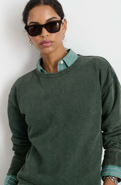 Shop Alex Mill Frankie Sweatshirt In Pine Grove