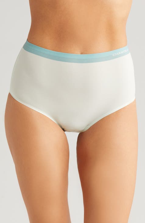 6-Pack  Essentials Women's Cotton High Leg Brief Underwear only $6.30
