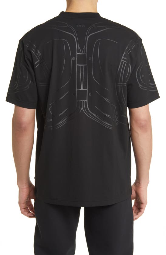 HUGO BOSS BOSS X NFL TACKLE GRAPHIC T-SHIRT