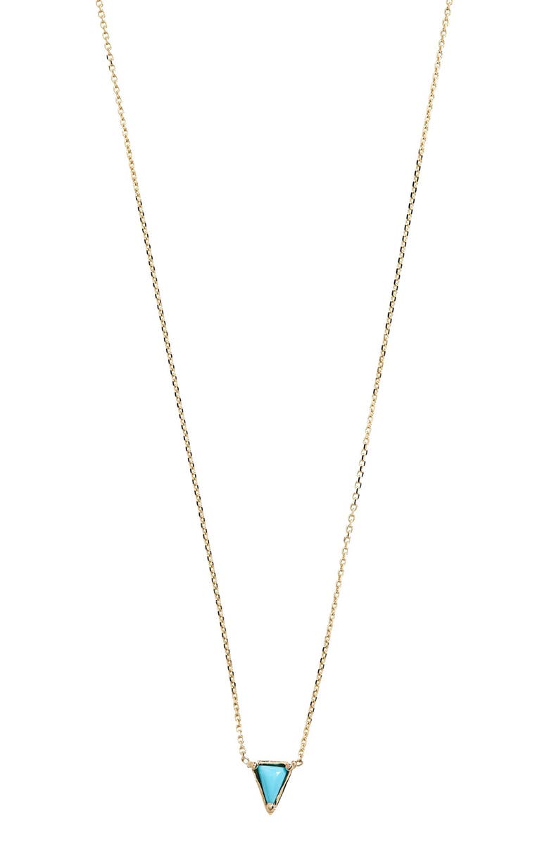 MOCIUN Turquoise Triangle Necklace | Nordstrom