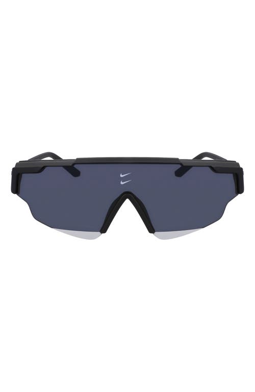 Nike Marquee Edge 64mm Shield Sunglasses in Monarch/Green  display picture 3
