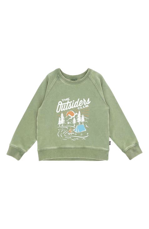 Sweatshirt (Green, Multicolored) from Newbie by KappAhl