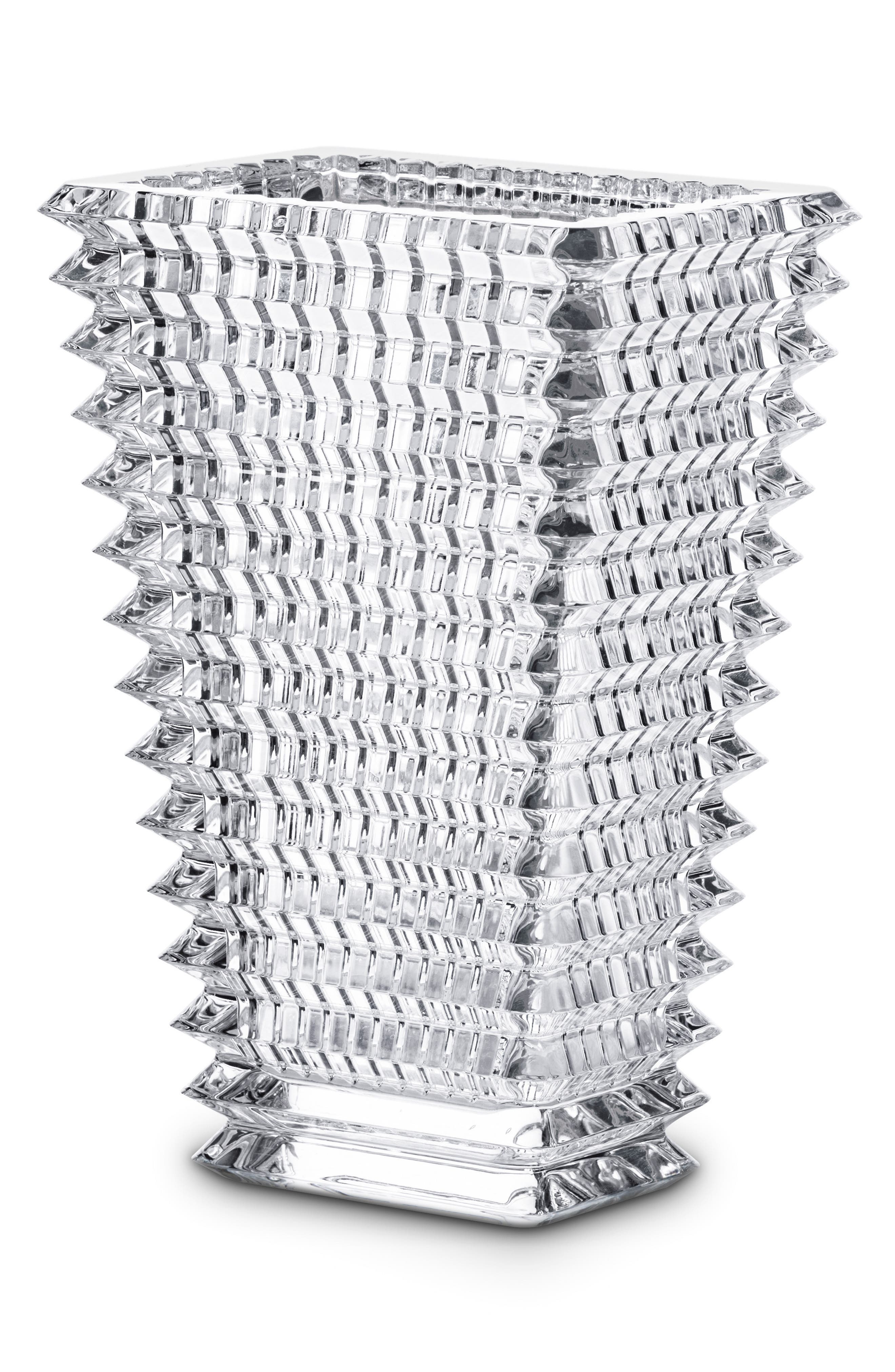 UPC 736415775461 product image for Baccarat Small Rectangular Eye Lead Crystal Vase in Clear at Nordstrom | upcitemdb.com