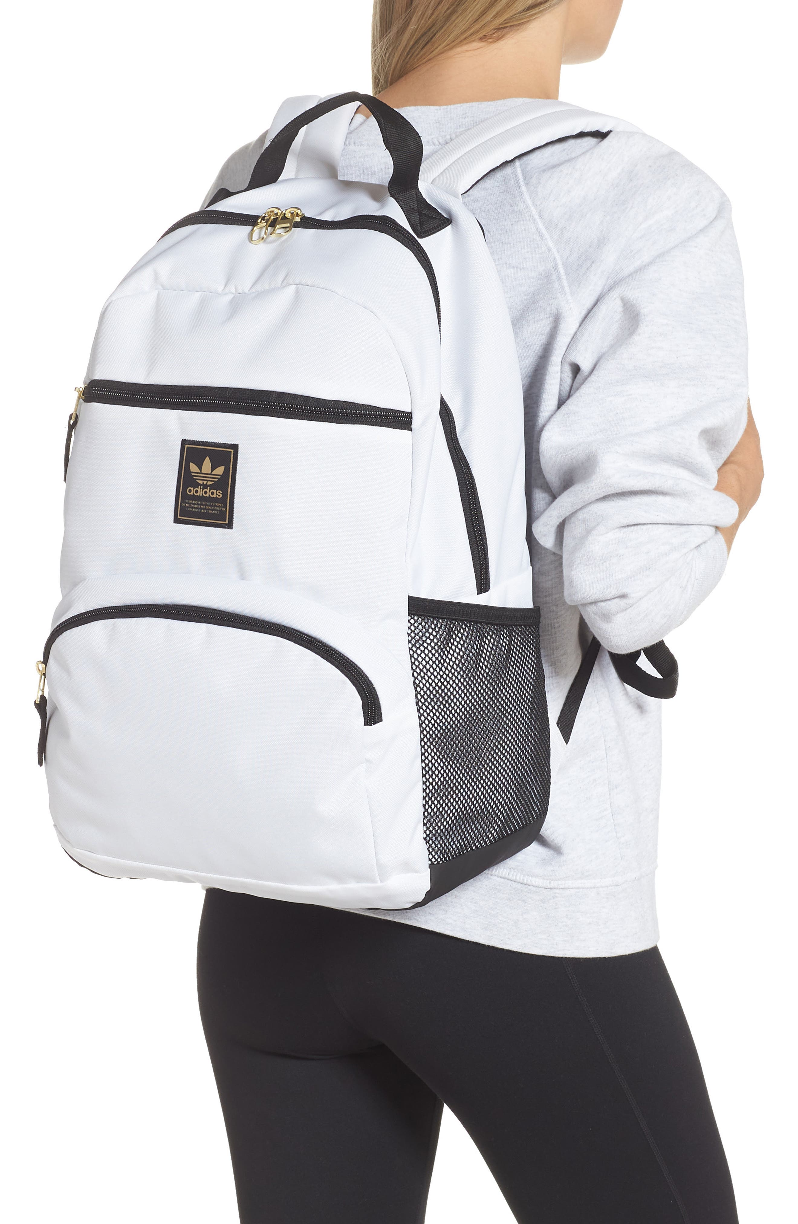 adidas polyester backpack