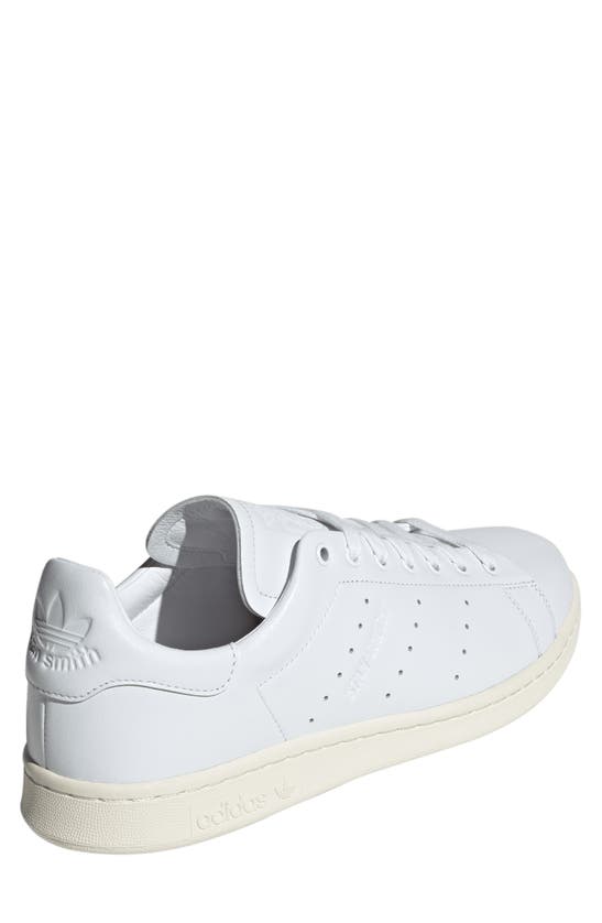 Shop Adidas Originals Stan Smith Lux Sneaker In White/ White/ Off White