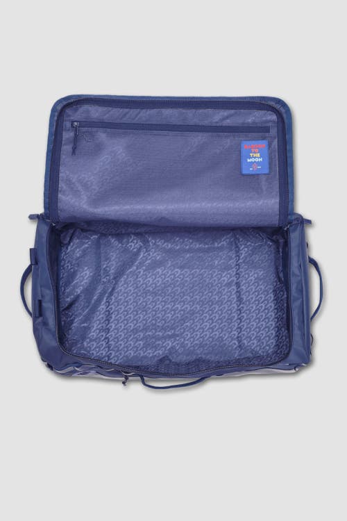 Baboon To The Moon Womens Navy Go Mini Woven Duffle Bag In Navy