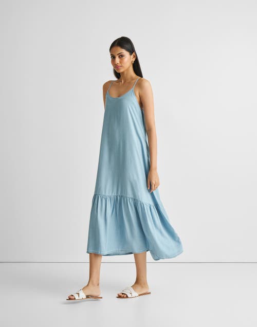 Reistor Flowy Maxi With Adjustable Straps In Ocean Blue