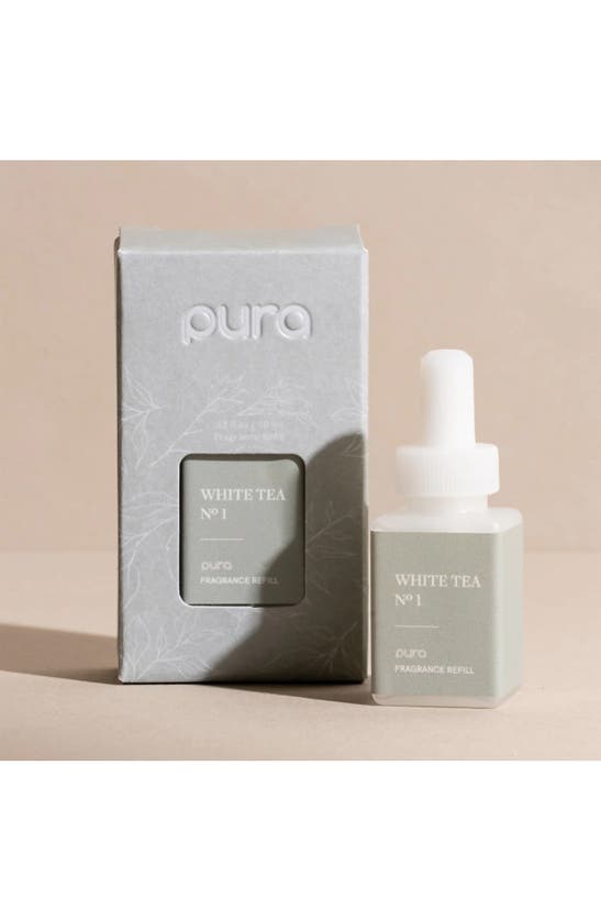 Shop Pura 2-pack Diffuser Fragrance Refills In White Tea No 1