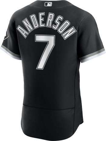 Tim Anderson Chicago White Sox Nike Alternate Authentic Player