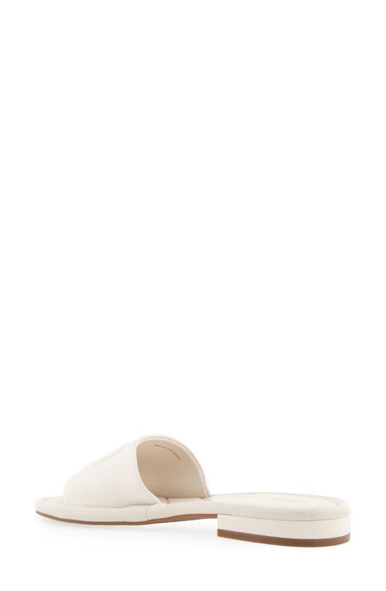 Shop Aerosoles Jilda Slide Sandal In Eggnog Leather