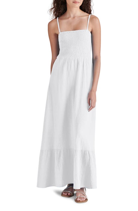 Steve Madden Madison Maxi Dress In White