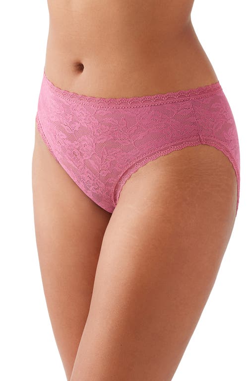 Shop Wacoal High Profile Lace High Cut Briefs In Malaga