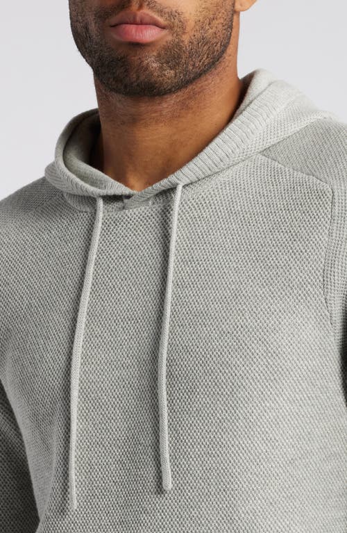 Rails Men's Matador Textured Hoodie In Grey Heather