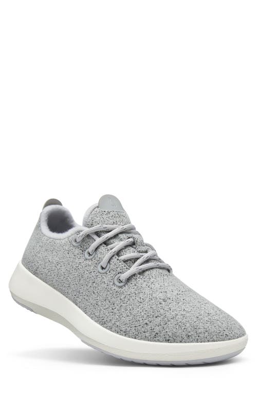 ALLBIRDS Mizzle Wool Runner Water Repellent Sneaker in Light Grey