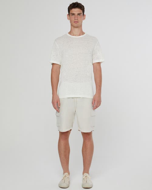 Onia Air Linen Pull-on Cargo In Stone