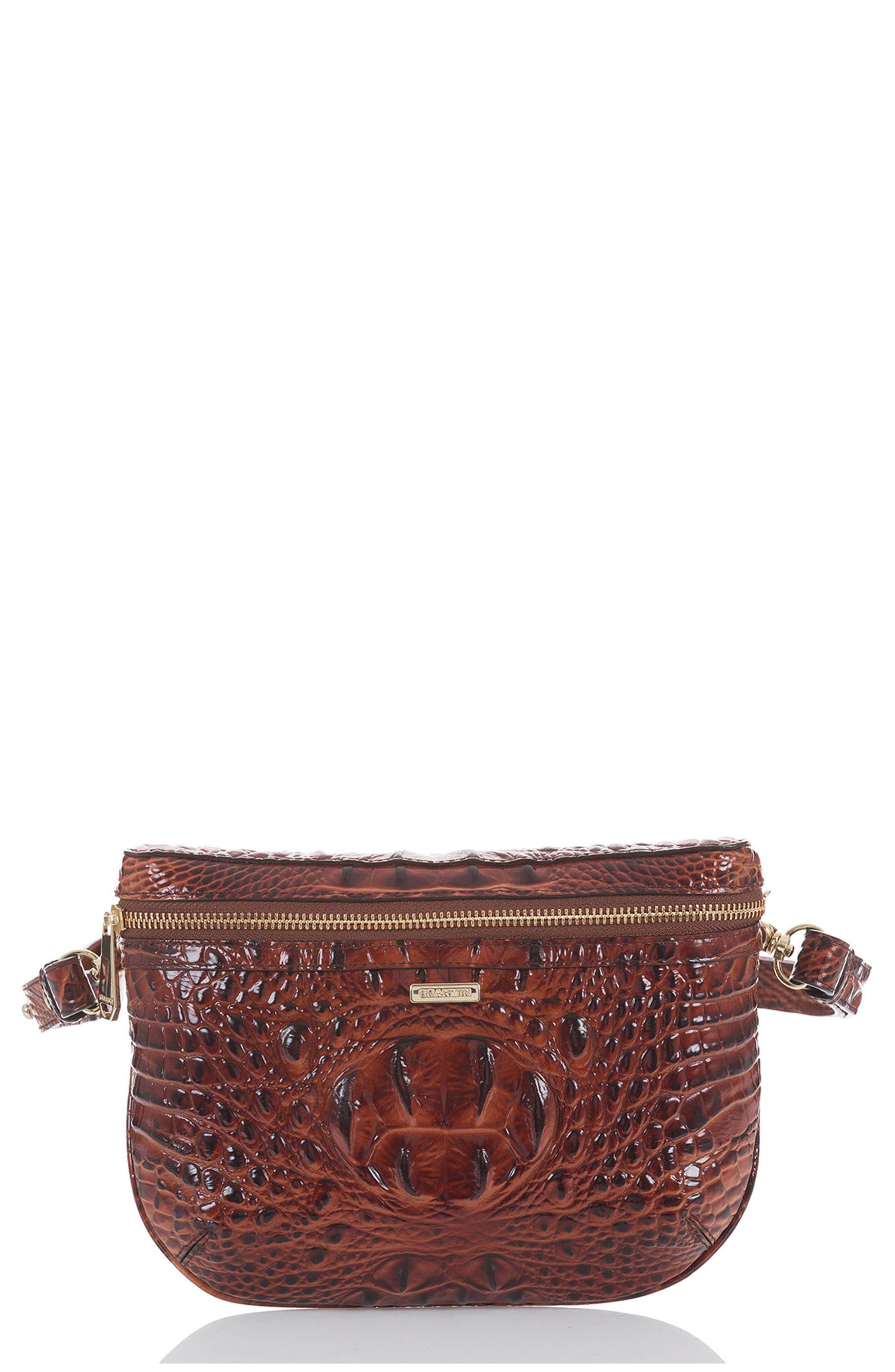 Brahmin Croc Embossed Leather Belt Bag Nordstrom