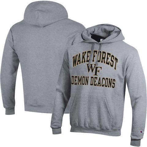 Men's Champion Brown Wyoming Cowboys Football Powerblend Pullover Sweatshirt