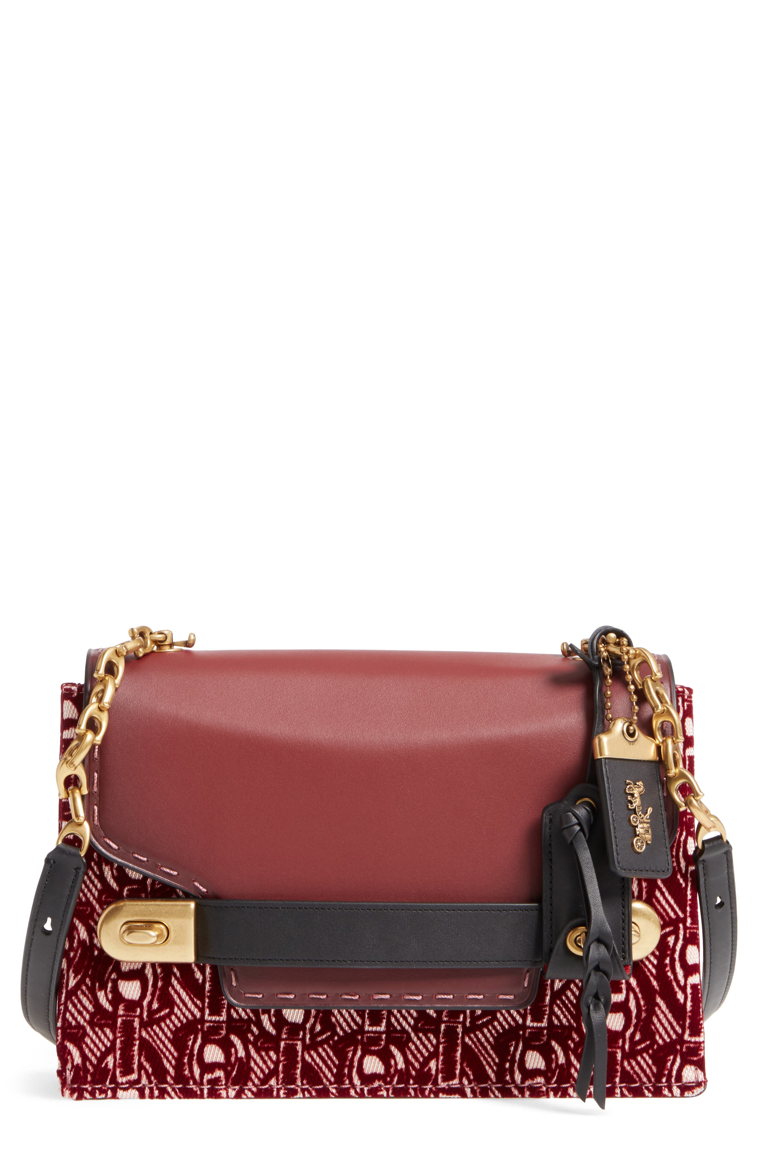 coach swagger chain crossbody