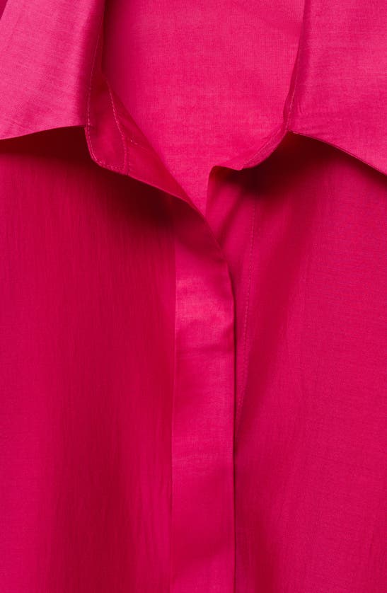 Mango Malva Button-up Shirt In Strawberry