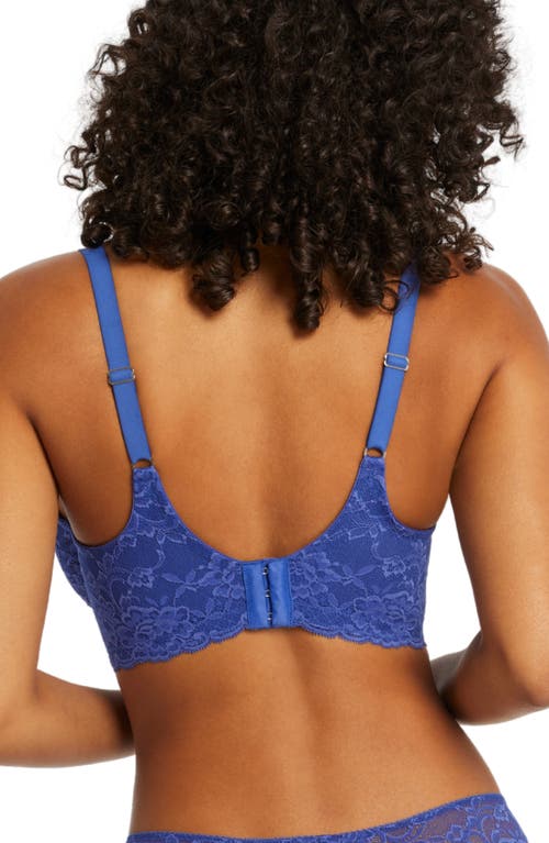 Shop Montelle Intimates Montelle Intimate Muse Full Cup Lace Bra In Sapphire